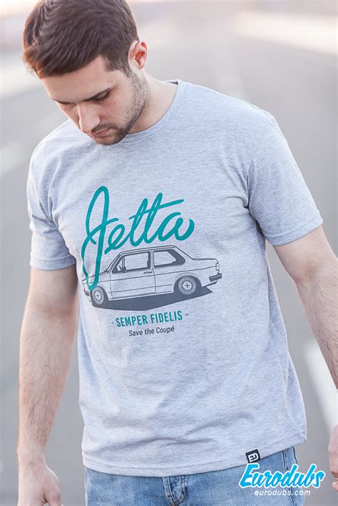 Vw Jetta Mk1 T Shirt Gray Shipping Worldwide Eurodubs