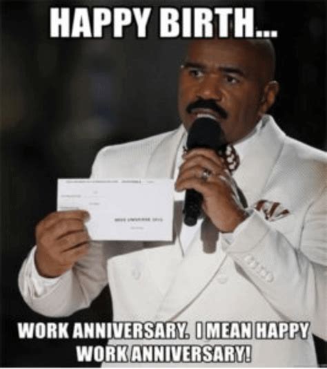 Work Anniversary Meme Happy Work Anniversary Memes That Will Make Images And Photos Finder