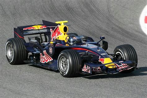 F1 2008 David Coulthard Mark Webber Mclaren Mercedes Red Bull