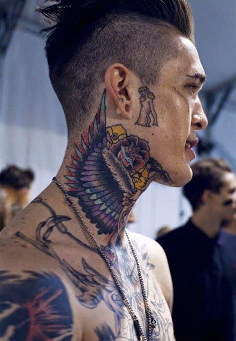 Neck Tattoos On Men The 80 Best Neck Tattoos For Men Improb Both