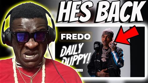 american rapper reacts to fredo daily duppy grm daily reaction youtube