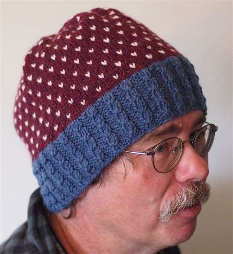 Alan In His Thrummed Hat Hat Making Alan Knitted Hats Winter Hats