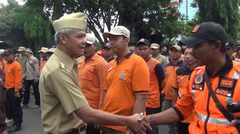 Provinsi Jawa Tengah Membantu Tenaga Relawan Untuk Memberi Pertolongan