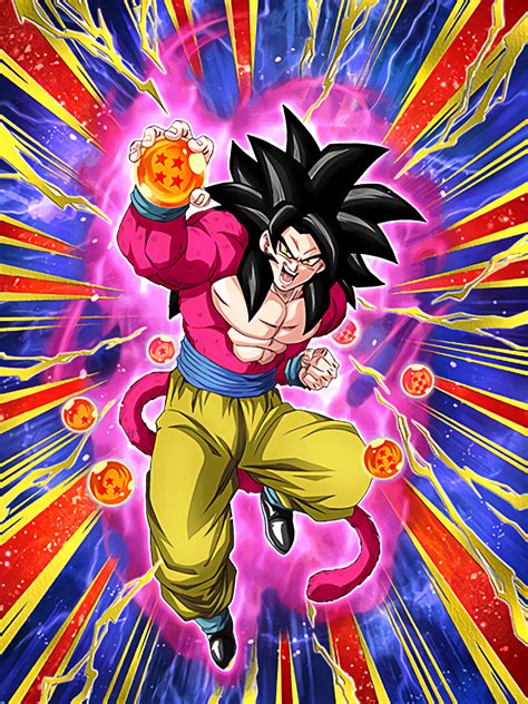 You like cults and you want to help us continue the adventure independently?please note that we are a small team of 3 people, therefore it is very simple to support us to maintain the activity and create future developments. En quête d'une évolution supérieure - Son Goku Super Saiyan 4 | Wiki DokkanBattleFR | Fandom