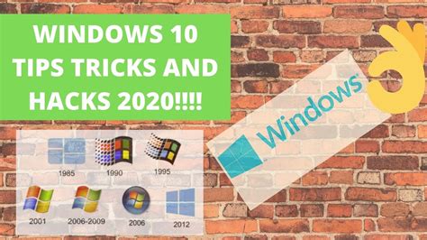 Windows 10 Tips And Tricks 2020 Youtube