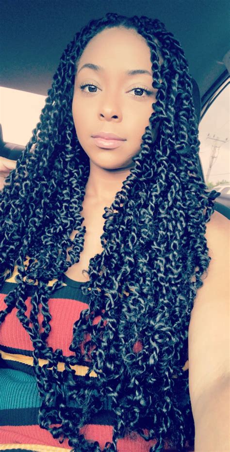 passion twists done by hair by arie hair by arie 🔥 braided hairstyles cool braid