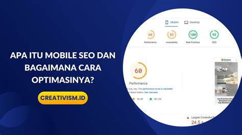 Apa Itu Mobile Seo Dan Bagaimana Cara Optimasinya Creativism