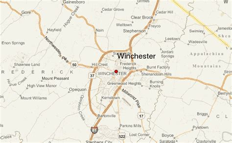 Zip Code Map Winchester Va Map Of World