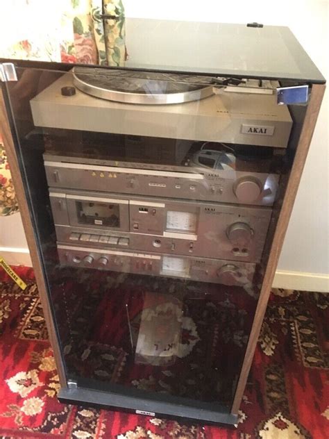 Akai Stereo Stacking System With Cabinet In Bungay Norfolk Gumtree