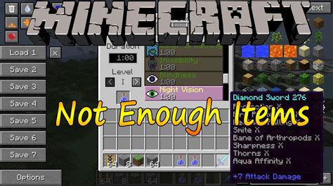 Homepage » minecraft mods » nei addons mod for minecraft 1.7.10/1.7.2. Minecraft 1.6.2 - Not Enough Items NEI / Español - YouTube