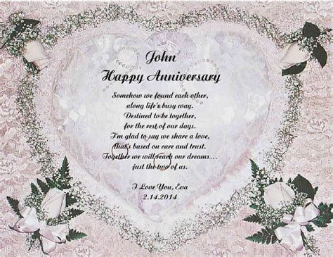 7 Year Wedding Anniversary Poems Wedding Anniversary Poems
