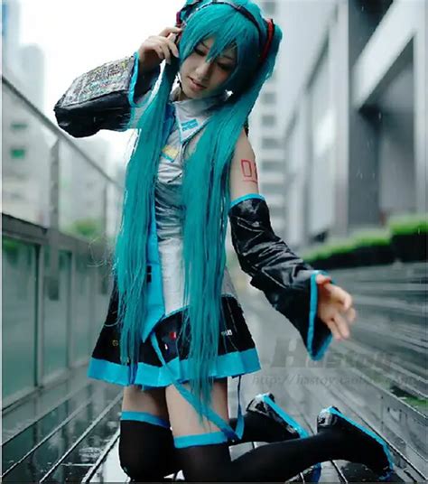 anime vocaloid hatsune miku cosplay costume full set with shoes princess dress singer in stock