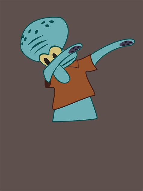 Squidward Dab T Shirt By Sweetslay Redbubble
