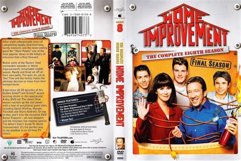 Home Improvement Season 8 Box Tv Dvd Scanned Covers Home