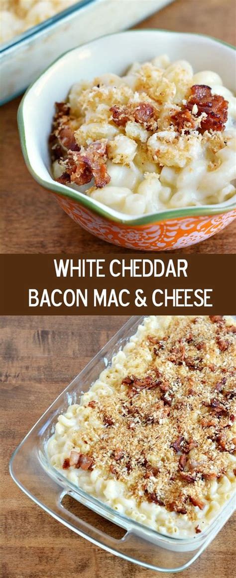 White Cheddar Bacon Macaroni And Cheese Recipe ⋆ Food Curation