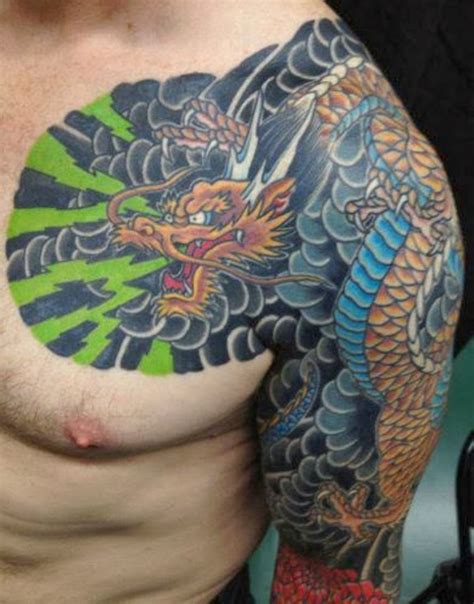 75 Japanese Designer Shoulder Tattoos Shoulder Tattoos