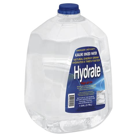 Hydrate Alkaline Water High Ph 9 1 Gal Shipt