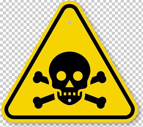 Poison Toxicity Warning Sign Warning Label Png Clipart Ansi Z
