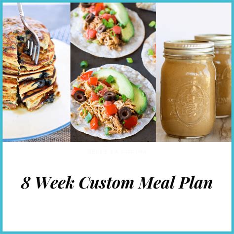 8 Week Custom Meal Plan What To Eat Meal Plans