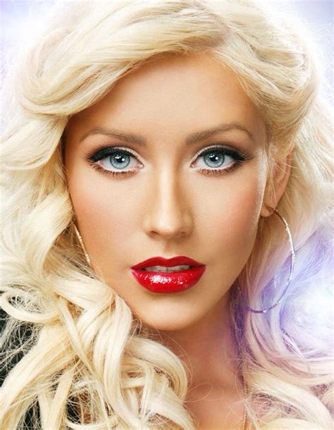 Christina Aguilera Love The Red Lipstick Christina Aguilera