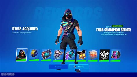 How To Get Fncs Champion Seeker Skin Bundle Free In Fortnite New Fncs