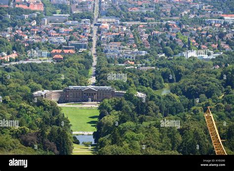 Wilhelmshoehe Castle Park In Kassel Germany Stock Photo Alamy