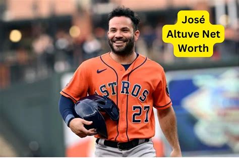 José Altuve Net Worth 2024 Contract Salary Injury And Age