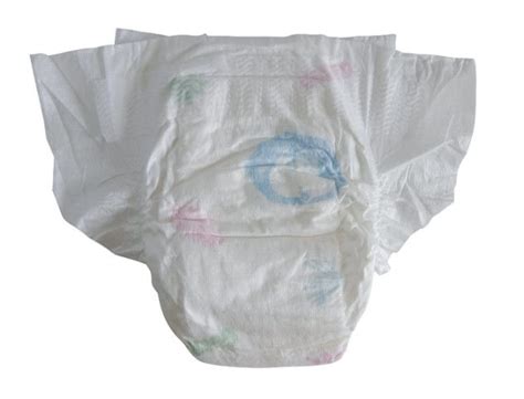 Disposable Baby Diapers Breathable Newborn Nappies With Elastic Waist