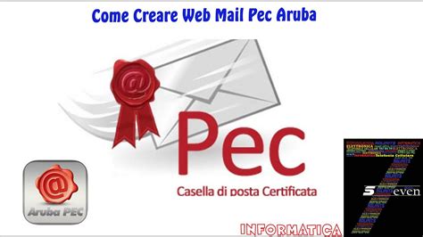 Come Creare Web Mail Pec Aruba Youtube
