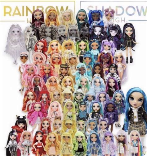Create A Rainbow High And Shadow High Dolls May 2022 Tier List