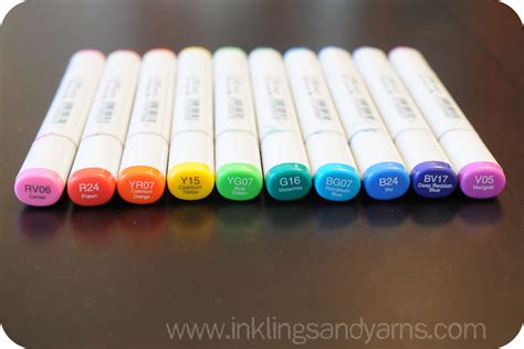 Copics Decoded Inklings And Yarns