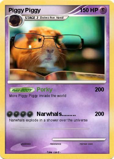 Pokémon Piggy Piggy Porky My Pokemon Card