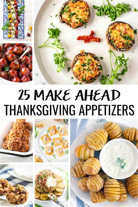 Top 30 Thanksgiving Appetizers Make Ahead Best Recipes Ideas And
