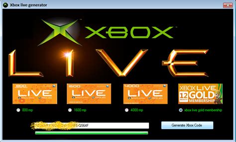 Best Free Xbox Live Code Generator Août 2013