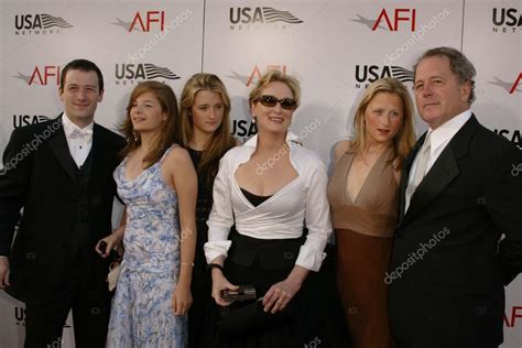 Meryl Streep Und Familie — Redaktionelles Stockfoto 17241001