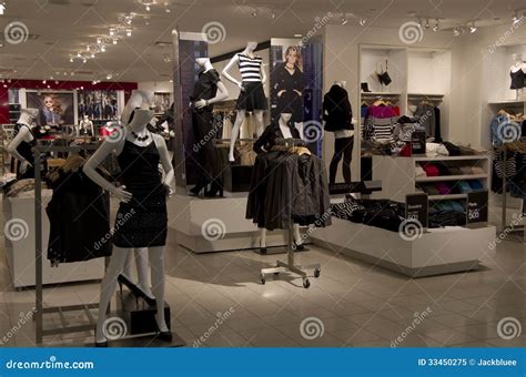 Fashion Store Editorial Image Image Of Black Interiors 33450275