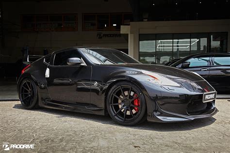 Nissan 370z Black Bc Forged Hb29 Wheel Wheel Front