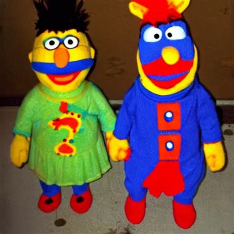 Bert And Ernie Creepy Stable Diffusion Openart