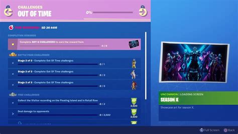 Fortnite Season 10 Overtime Challenges And Where To Find The Visitors Recordings Cnet