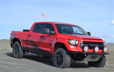 Long Travel Supercharged Toyota Tundra Crewmax With 65 Bed