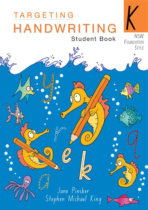Targeting Handwriting Nsw Student Book Kindergarten Pascal Press