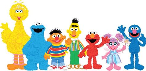 Sesame Street Characters Vector At Vectorified Com Collection Of