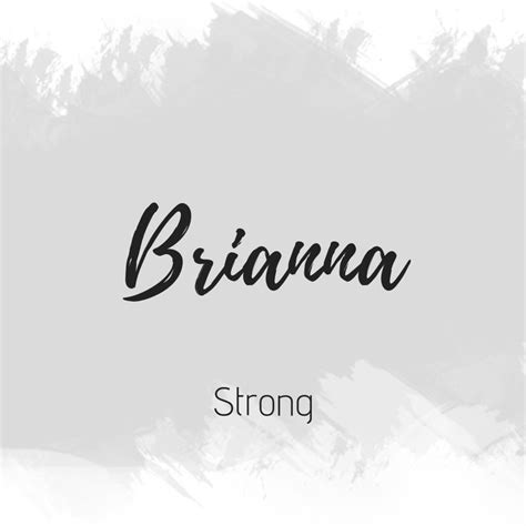 Brianna Names With Meaning Name Inspiration Sweet Girl Names
