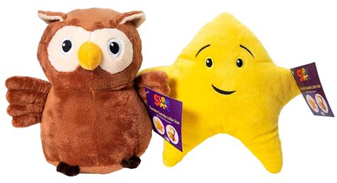 Toys And Games 2pc Set Twinkle Twinkle Owl And Star Official Plush