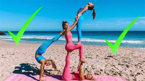 Extreme Yoga Challenge Big Sisters Vs Little Sisters Youtube