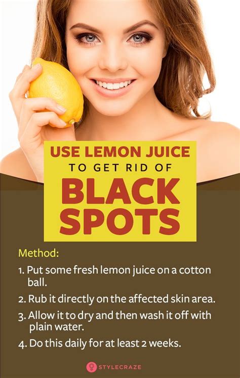25 Home Remedies For Dark Spots That Are Guaranteed To Work Dark Spots