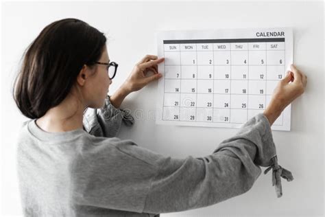 Checking Calendar Stock Image Image Of Contacts Future 14074705