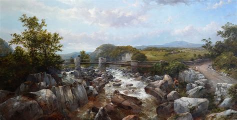 John Brandon Smith Highland River Landscape Richard Taylor Fine Art