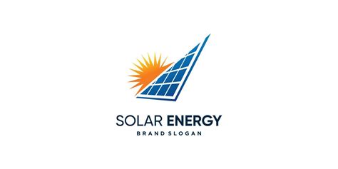 Solar Logo Design With Modern Creative Concept Premium Vector 10003772