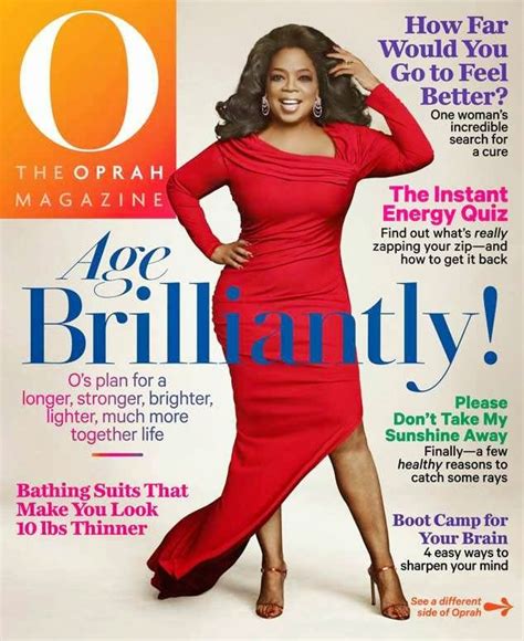 Magazine Covers Oprah Aging Brilliantly On O